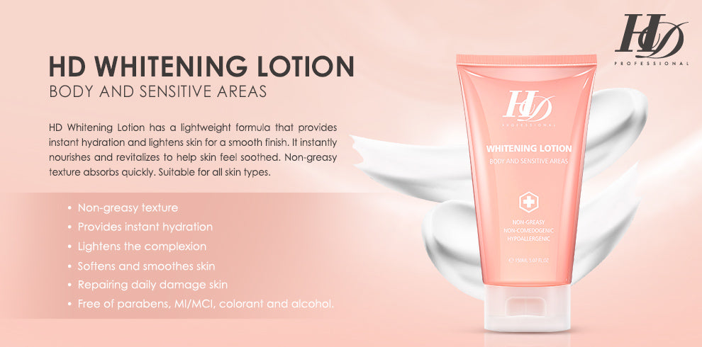 Fly Up HD Whitening Lotion body and sensitive areas