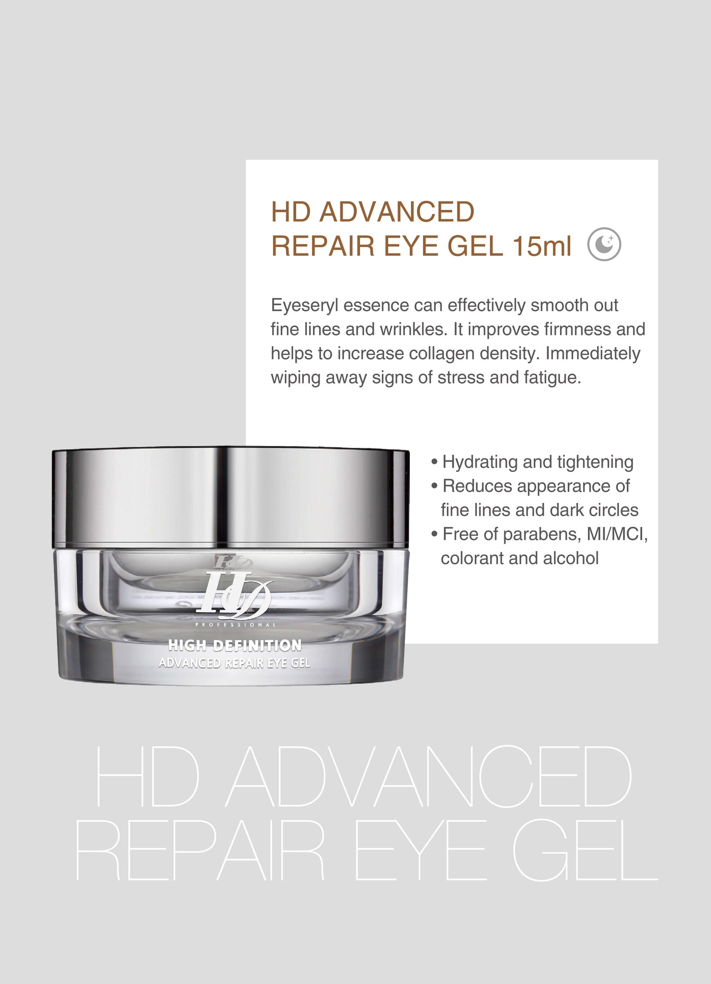 FLY UP HD ADVANCED REPAIR EYE GEL - KatTong