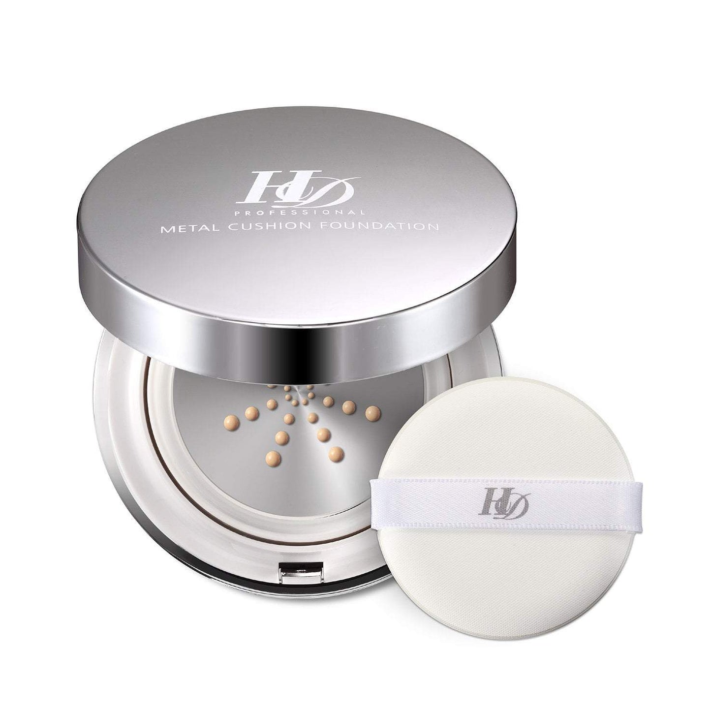 HD Metal Best Cushion Foundation SPF20 - fly up beauty HD makeup professional make up kattong 