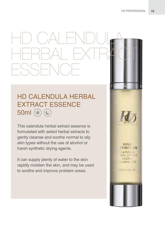 Fly Up HD Calendula Herbal Extract Essence Alcohol-Free - fly up beauty HD makeup professional make up kattong 