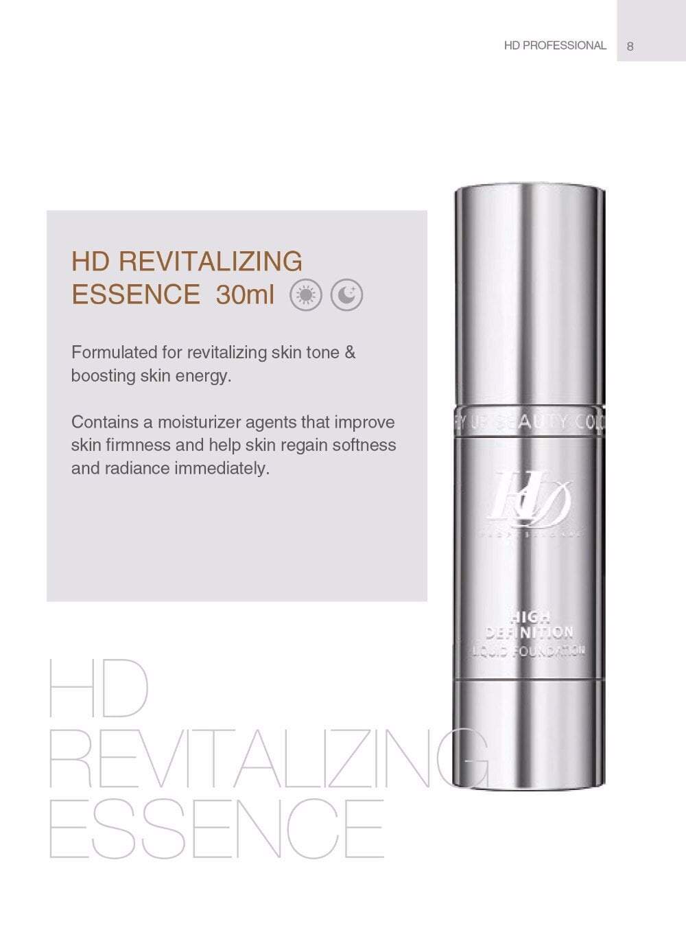Fly Up Beauty Color HD Revitalizing Essence - fly up beauty HD makeup professional make up kattong 